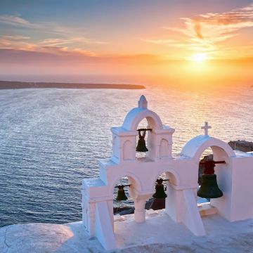 Sunset in Oia